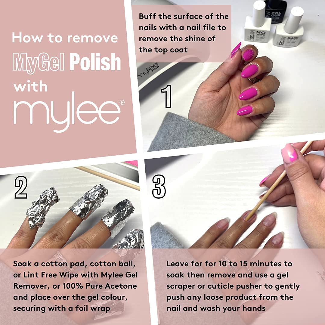Mylee Complete Professional Gel Nail Polish LED Lamp Kit,