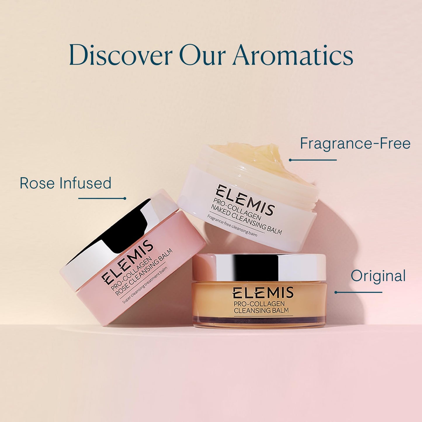 ELEMIS Pro-Collagen Cleansing Balm, 3-in-1 Deep Cleansing Milk, Mineral Oil Free Soothing Skin Cleanser, Daily Moisturising Makeup Remover, Suitable for Sensitive Skin and for Use Around the Eyes
