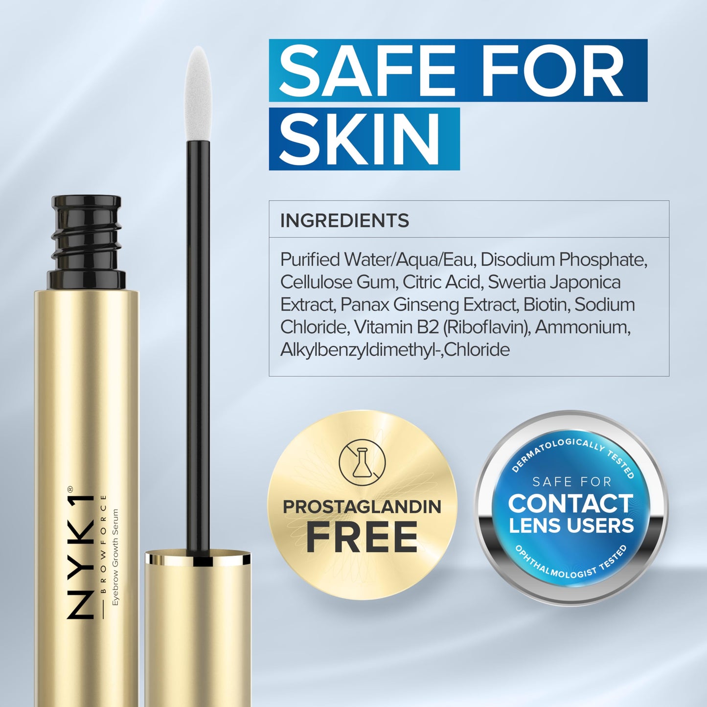 NYK1 CONCENTRATED Eyebrow Serum (XL - 8ml)