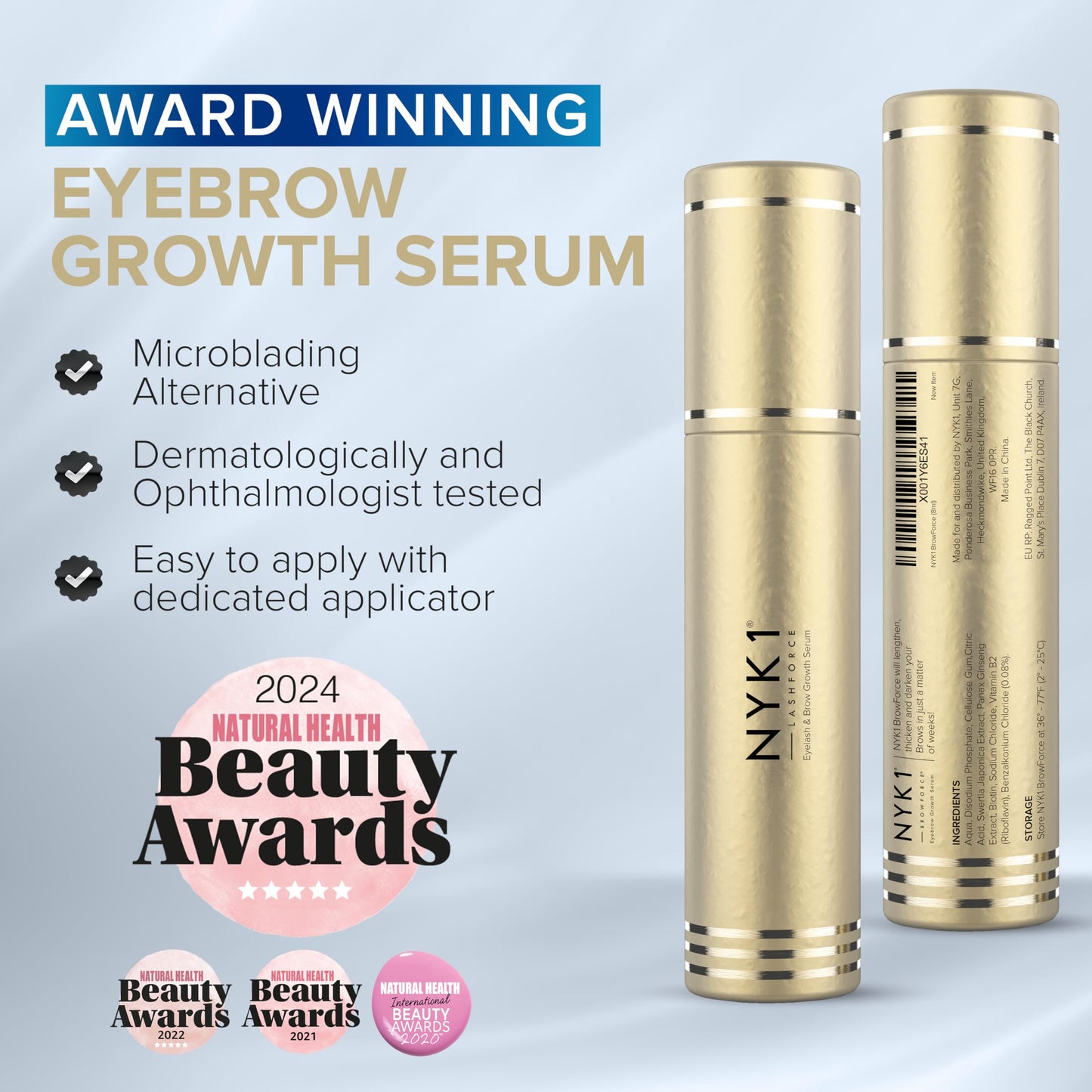 NYK1 CONCENTRATED Eyebrow Serum (XL - 8ml)