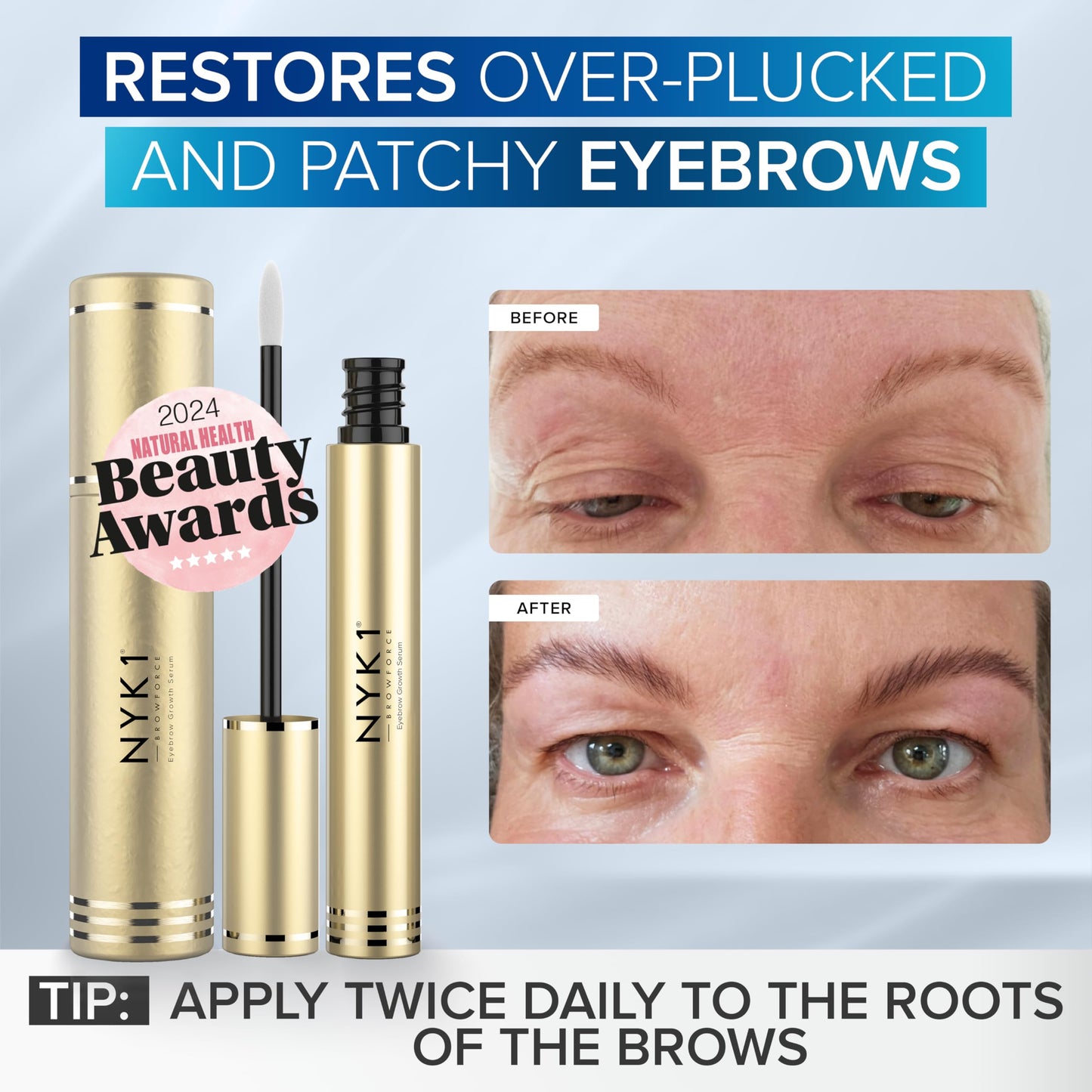 NYK1 CONCENTRATED Eyebrow Serum (XL - 8ml)