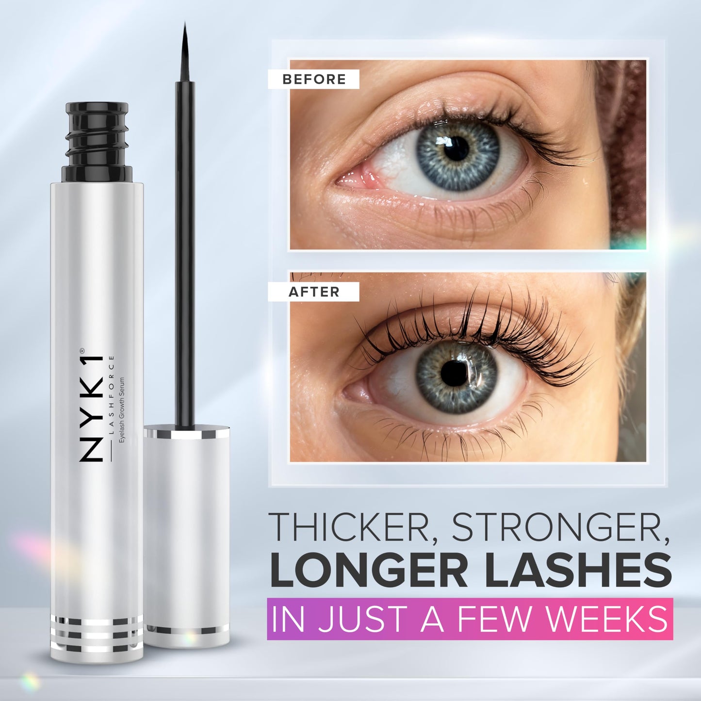 NYK1 CONCENTRATED Eyelash Growth Serum Lash Serum (XL - 8ml)