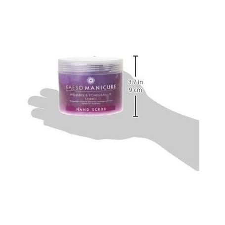 Hand Scrub 450 ml, Kaeso Mulberry and Pomegranate Sorbet