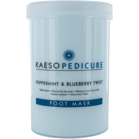 Foot Mask, Kaeso , Peppermint and Blueberry Twist, 1200 ml
