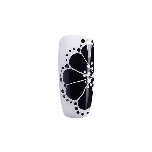 Gel Polish, Bluesky Black Gel Paint Nail Art, 8 ml