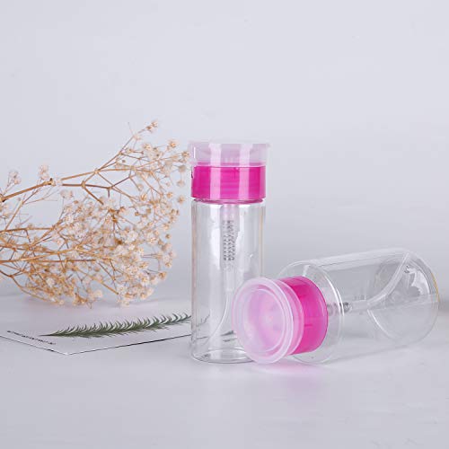 Pump Dispenser - Leevia 2 Pcs 180ml Nail Polish Remover