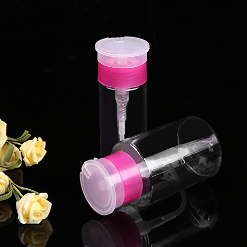 Pump Dispenser - Leevia 2 Pcs 180ml Nail Polish Remover