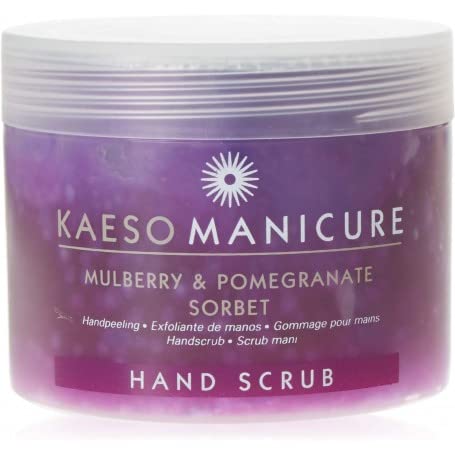 Hand Scrub 450 ml, Kaeso Mulberry and Pomegranate Sorbet