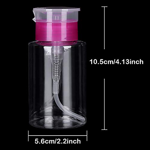 Pump Dispenser - Leevia 2 Pcs 180ml Nail Polish Remover