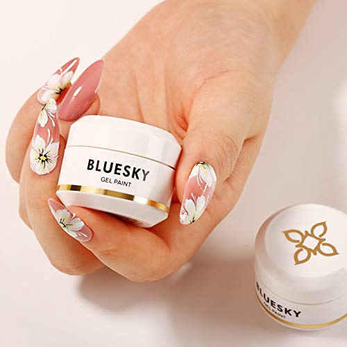 Gel Polish, Bluesky Black Gel Paint Nail Art, 8 ml