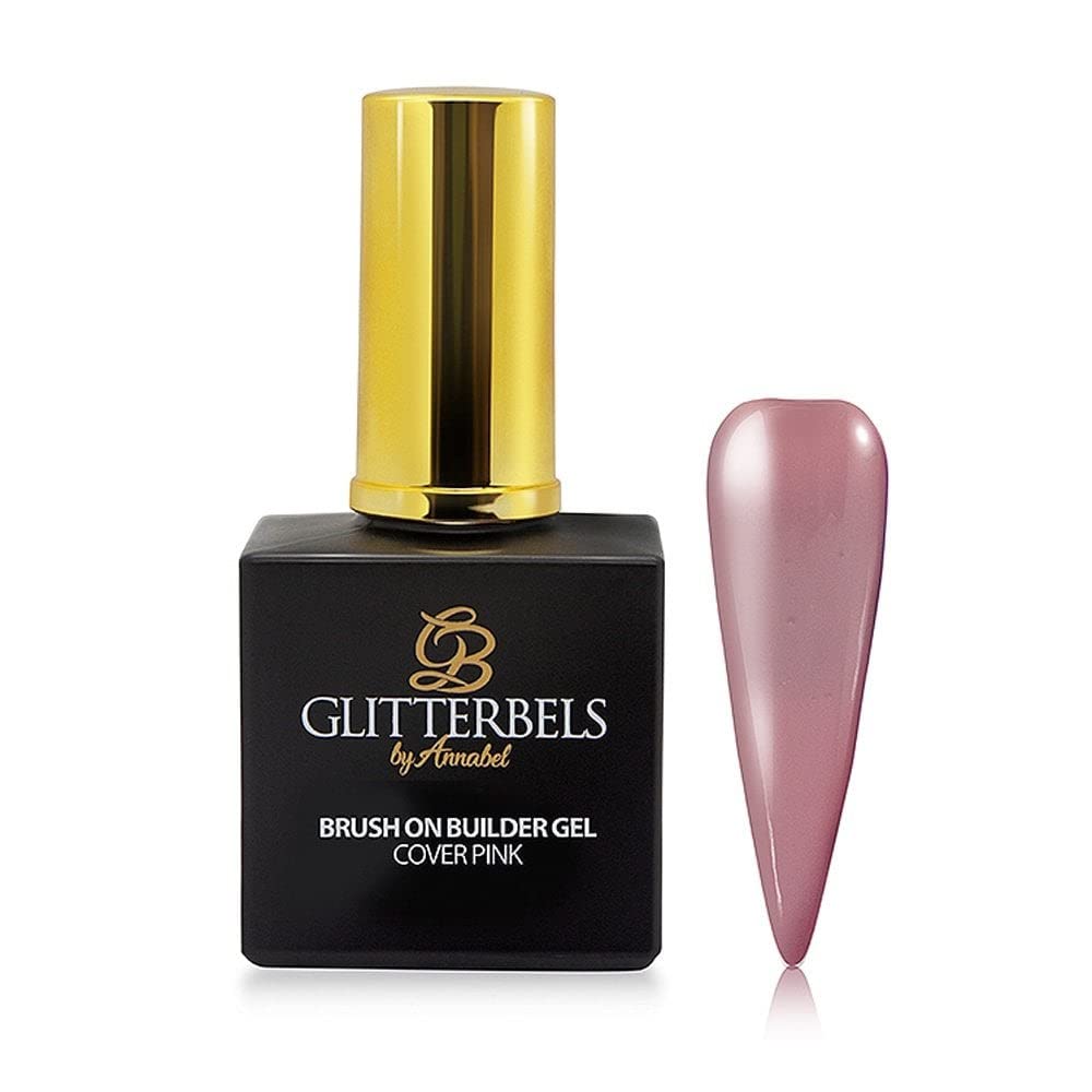 Glitterbels Brush On Builder Gel Polish - Cover Pink 17ml