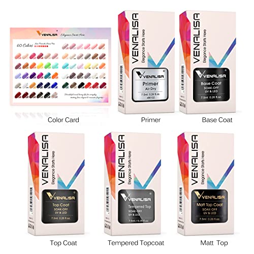 Gel Polish - Hema Free UV Gel Nail Polish Set,60 colours
