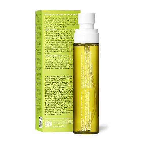 ELEMIS Superfood Kefir Tea Mist, 4-In-1 Face Mist to Nourish, Hydrate and Prime, Facial Mist with Anti-Oxidant Rich Superfoods, Hydrating Face Mist to Soothe and Refresh for Radiant Skin, 100ml