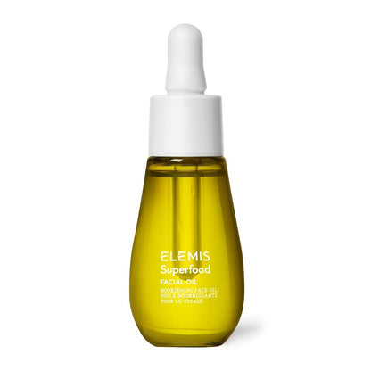 ELEMIS Superfood Facial Oil, Nourishing Face Oil Formulated with 9 Antioxidant-Rich Superfoods, Award-Winning Facial Oil to Enhance Radiance and Complexion, Lightweight Oil to Plump and Smooth, 15ml