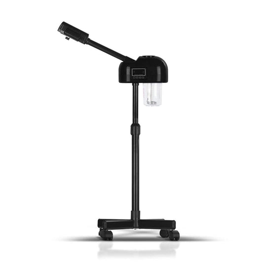 Facial Steamer,  Black with LCD Screen,