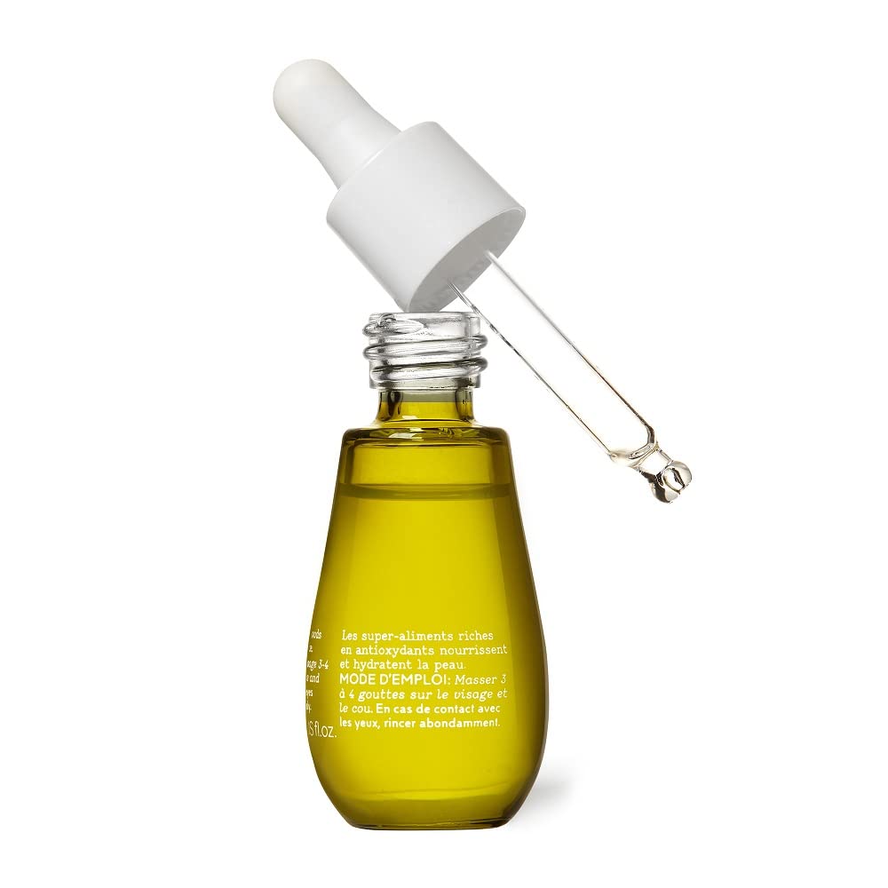ELEMIS Superfood Facial Oil, Nourishing Face Oil Formulated with 9 Antioxidant-Rich Superfoods, Award-Winning Facial Oil to Enhance Radiance and Complexion, Lightweight Oil to Plump and Smooth, 15ml