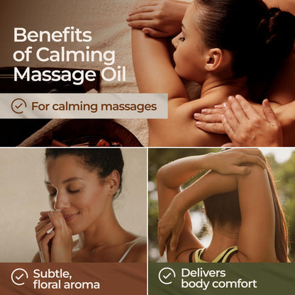 Massage Oil for Sore Muscles - Gya Labs Calming