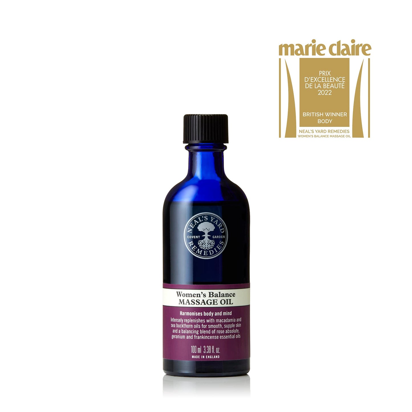 Massage Oil - Neal's Yard Remedies | Women's Balance Massage Oil