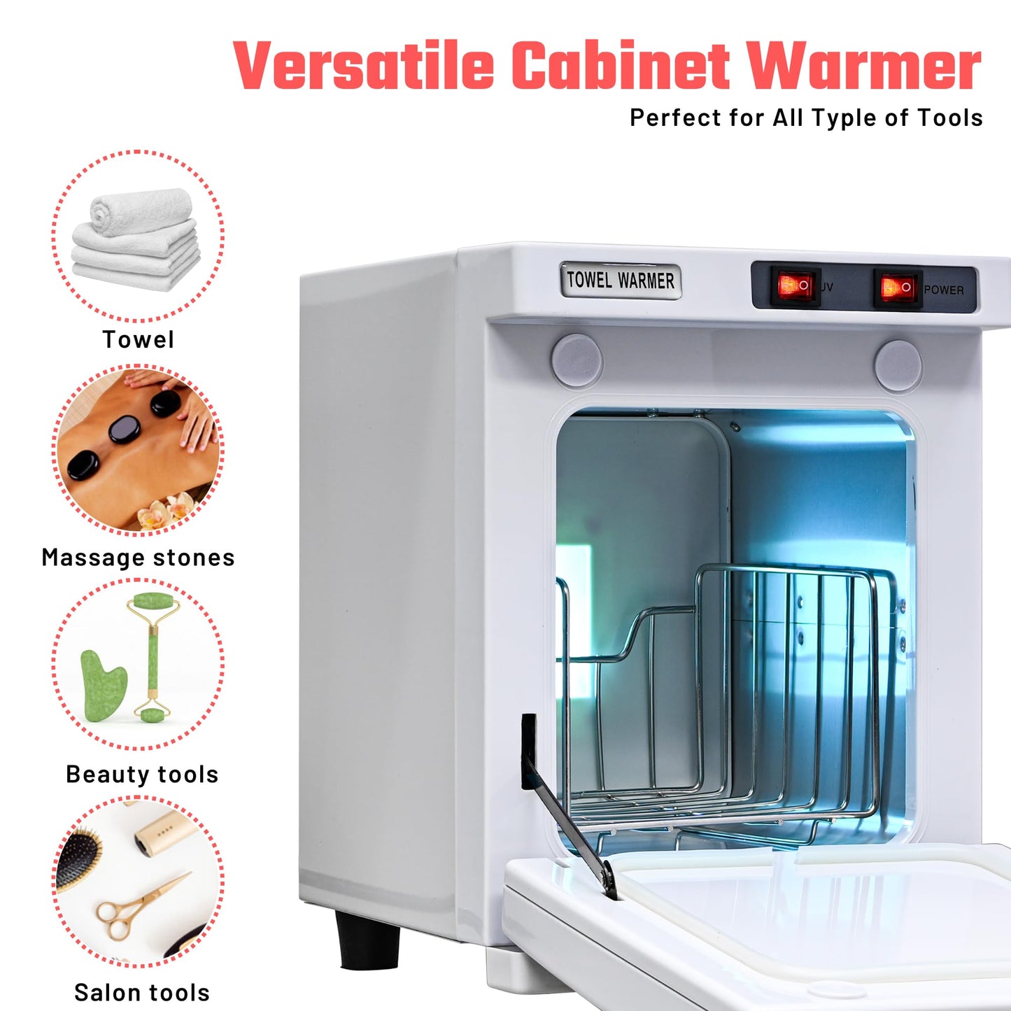 Towel Warmer Heater UV Sterilizer 5L  - 3 In 1