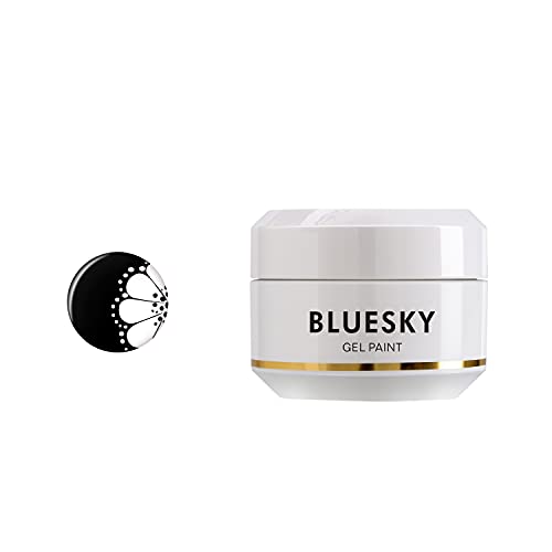 Gel Polish, Bluesky White Gel Paint Nail Art, 8 ml