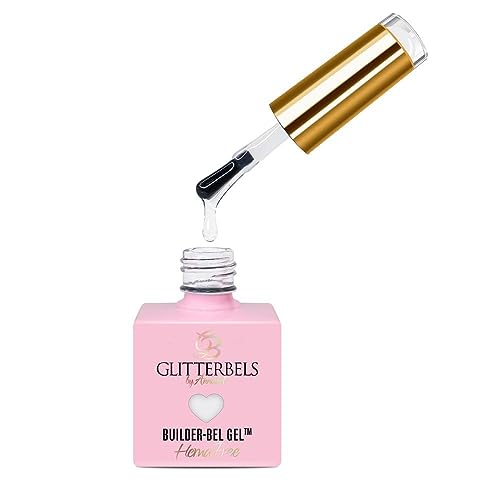 Glitterbels Builder Gel - Hema Free - 17ml Crystal)