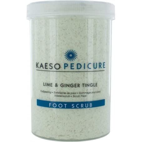 Foot Scrub,, Kaeso  Lime and Ginger Tingle, 1200 ml