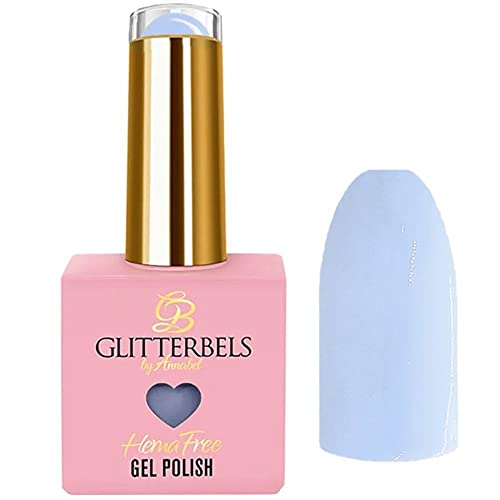Glitterbels Hema Free Gel Polish 8ml (Pastel blue)