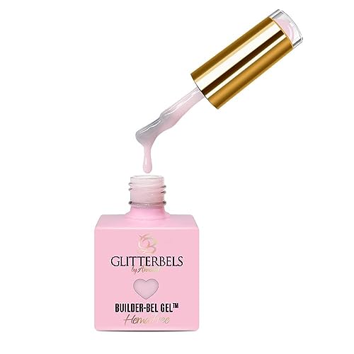 Glitterbels Builder Gel - Hema Free - New Peek-a-Boo 17ml)