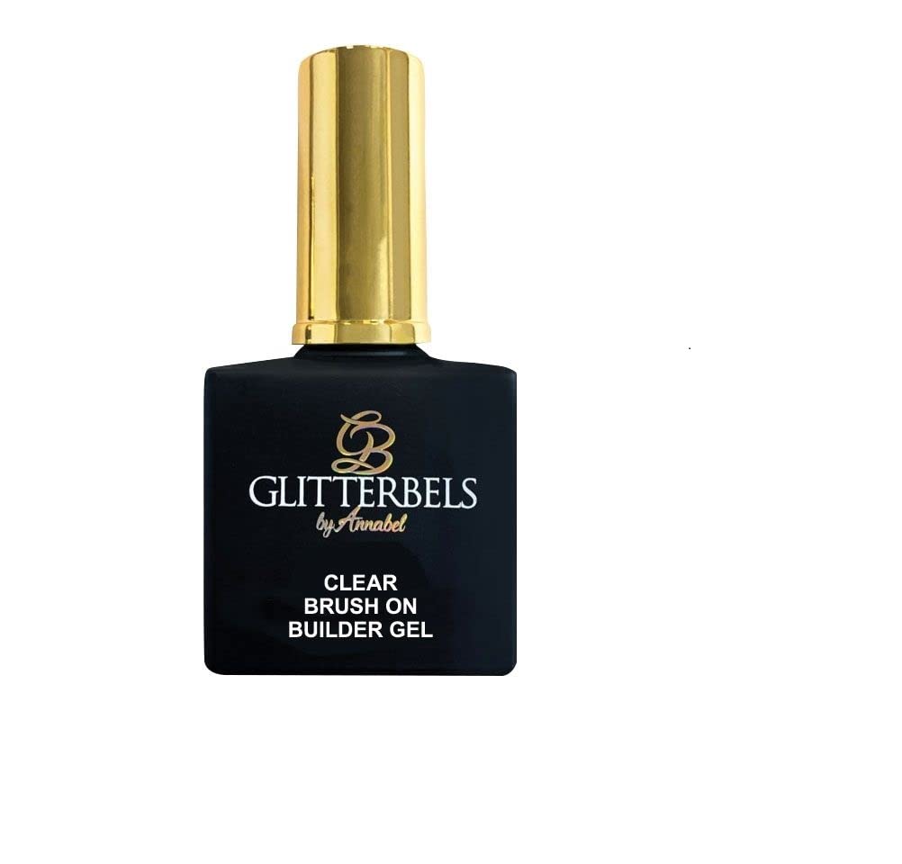 Glitterbels Brush On Builder Gel Polish - Clear 17ml