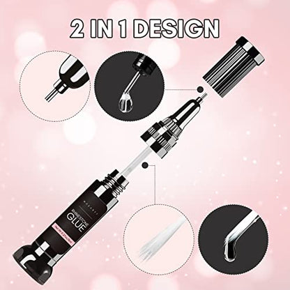 Nail Art, Makartt Nail Rhinestone Glue Gel Kit, 2 x 8ml