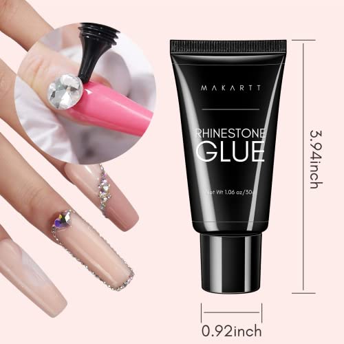 Nail Art Rhinestone Glue Gel 30g,