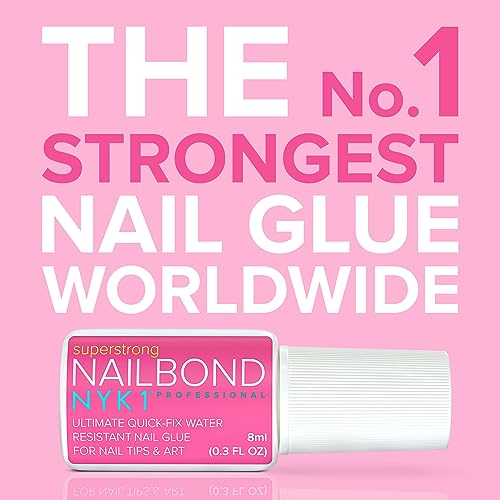 Nail Glue Extra Strong with Brush (8ml) Super Strong