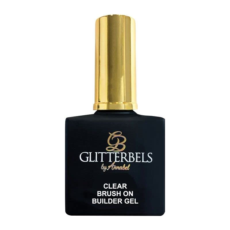 Glitterbels Brush On Builder Gel Polish - Clear 17ml