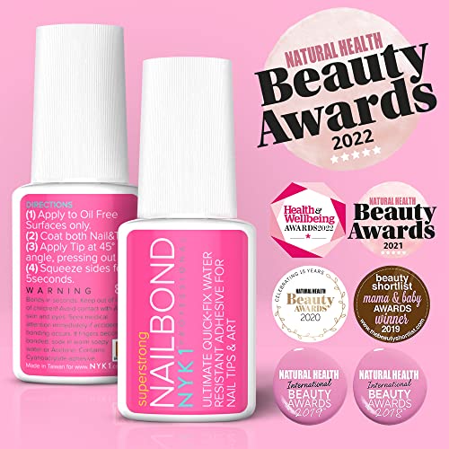 Nail Glue Extra Strong with Brush (8ml) Super Strong
