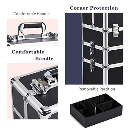 Trolley 3-in-1 -  Vanity Case Beauty Rolling Case