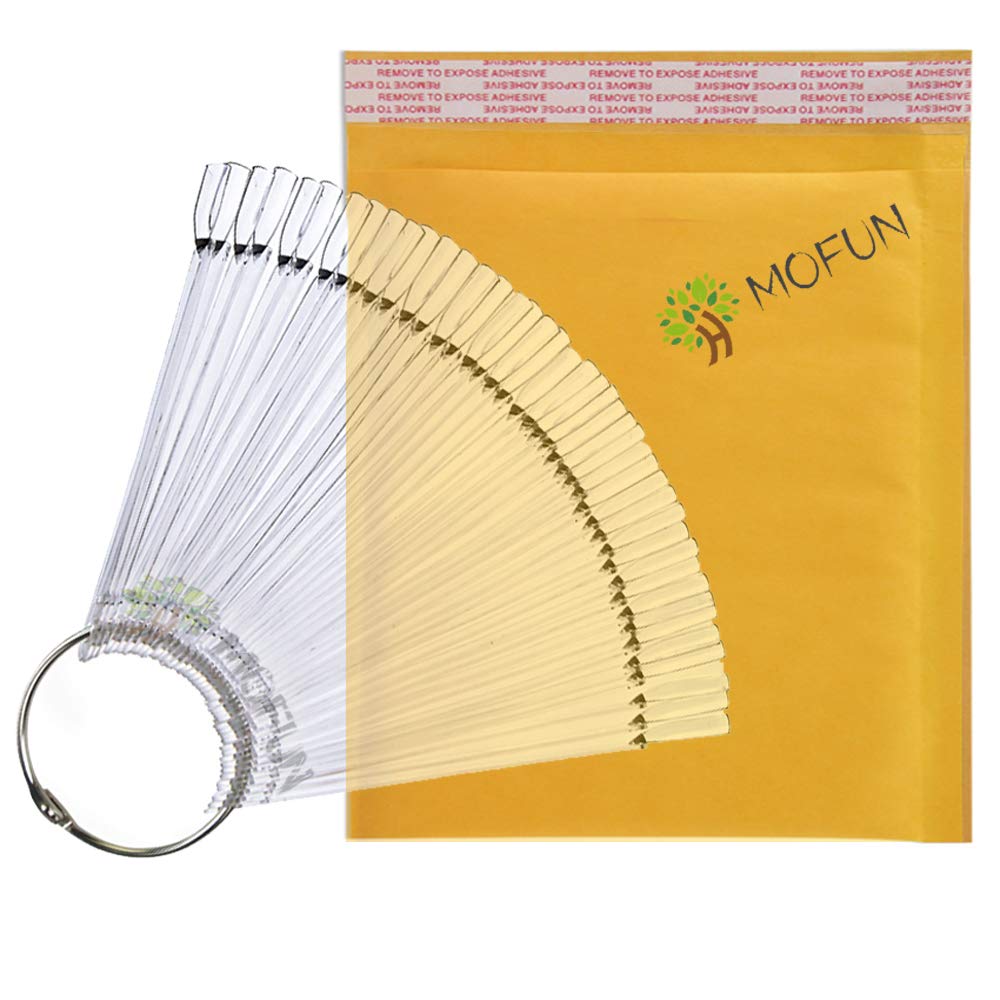 Swatch sticks - Mofun® Nail Colour Display Tips, Pack of 50