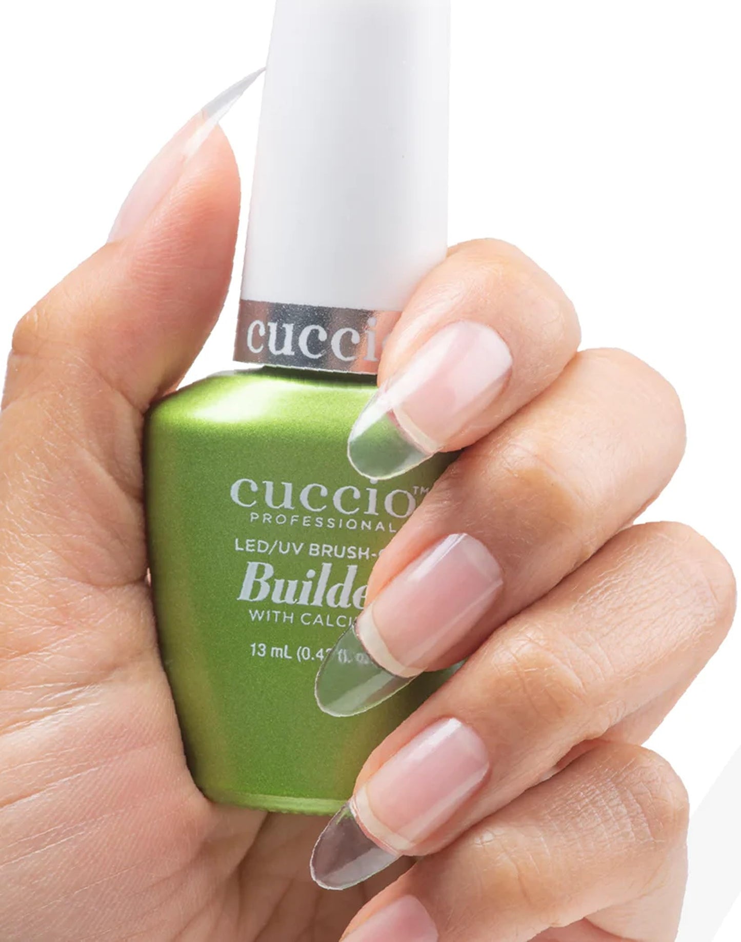 Cuccio Brush on Colour Builder Gel with Calcium LED/UV 13ml Clear